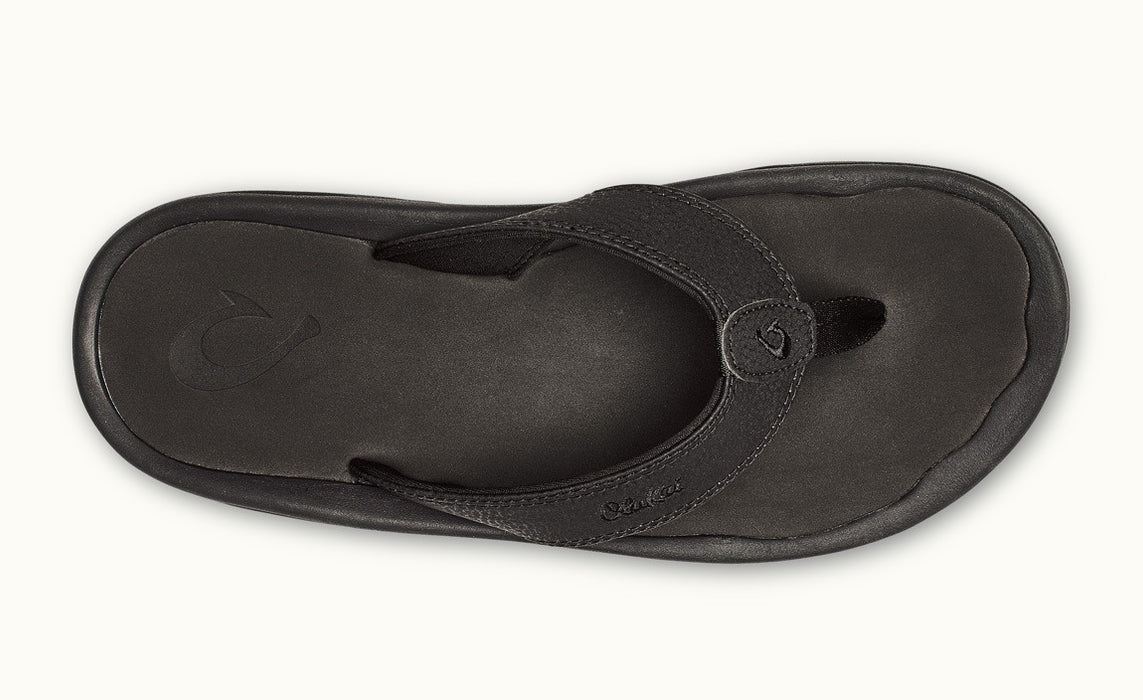 Olukai Ohana Sandal-Black/Black