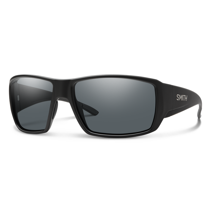 Smith Guide's Choice Sunglasses-Mte Blk/Chroma Gl Gry Polar