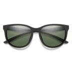 Smith Lake Shasta Sunglasses-Mt Blk/Chromapop Gry Grn Polar