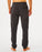 Rip Curl Fade Out Icon Pants-Washed Black/Moss