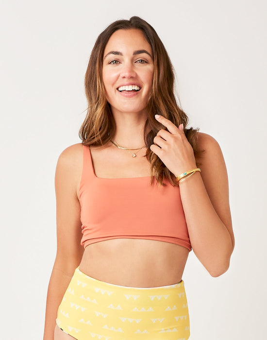 Carve Designs Amelia Top-Clay