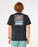 Rip Curl Cut Out Tee-Black