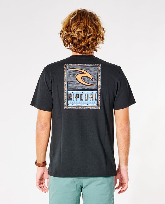 Rip Curl Cut Out Tee-Black