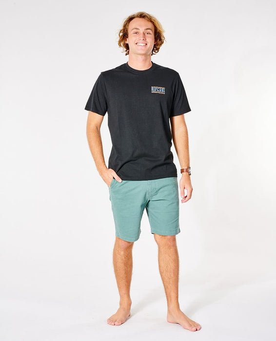 Rip Curl Cut Out Tee-Black