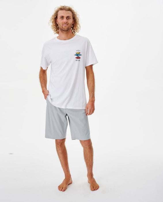 Rip Curl Boardwalk Phase Nineteen Shorts-Cool Grey