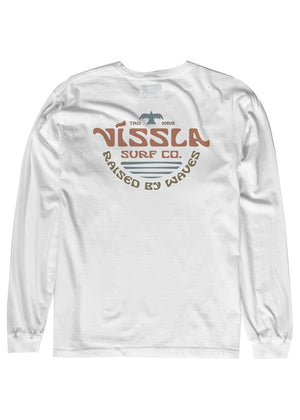 Vissla West Winds Pocket L/S Tee-White