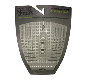 Slater Designs 3 Piece Arch Traction Pad-Grey/Black