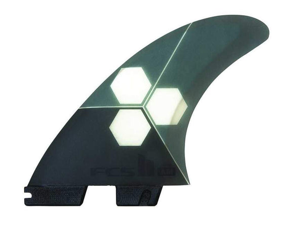 FCS II AM Aircore Tri/Quad Fin Set-Grey-Large — REAL Watersports