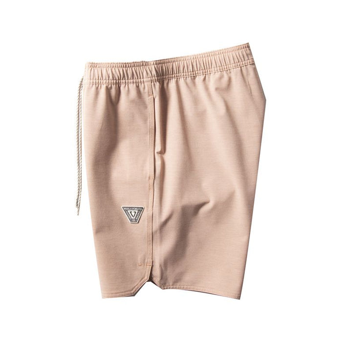 Vissla Solid Sets 17.5" Ecolastic Boardshorts-Dusty Orange