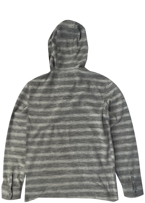 Vissla Eco-Zy Hooded Popover Sweatshirt-Grey Heather