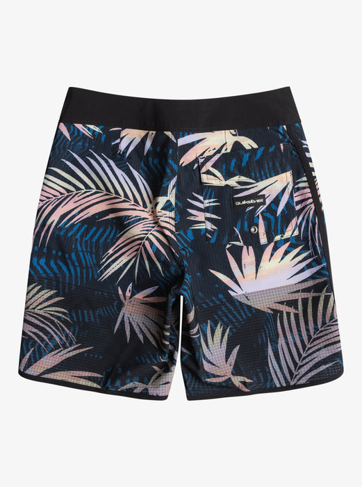 Quiksilver Boys Highlite Scallop Youth 16 Boardshorts-Black