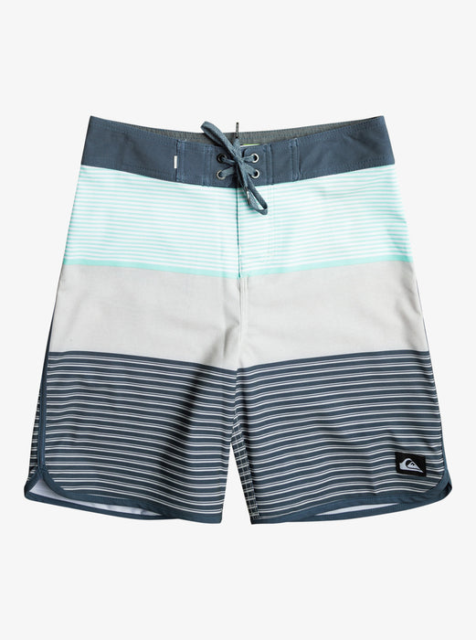 Quiksilver Boys Surfsilk Tijuana Youth 17 Boardshorts-Beach Glass