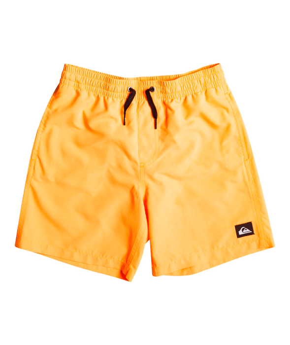 Quiksilver Everyday Volley 15 Youth Boardshorts-Orange Pop