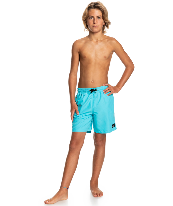 Quiksilver Everyday Volley 15 Youth Boardshorts-Pacific Blue