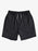 Quiksilver Taxer Youth Shorts-Black
