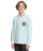 Quiksilver Radical Times Youth L/S Tee-Iced Aqua