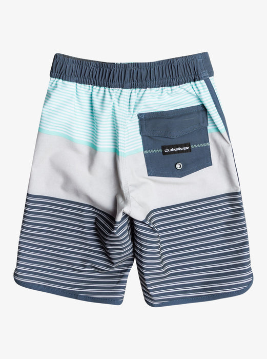 Quiksilver Boys Surfsilk Tijuana Boy 14 Boardshorts-Beach Glass