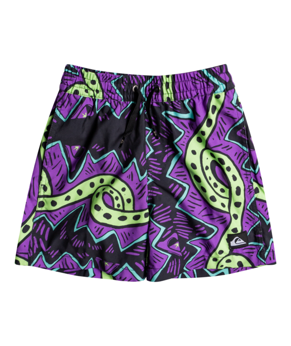 Quiksilver Next Gen Volley 12 Boy Boardshorts-Jade Lime