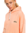 Quiksilver Oversized Hooded Sweatshirt-Peach Pink
