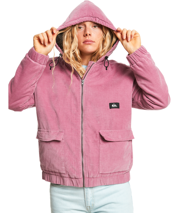 Quiksilver Lily Canyon Jacket-Dusty Orchid
