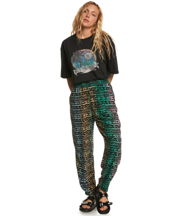 Quiksilver New Wave Pants-Black New Wave