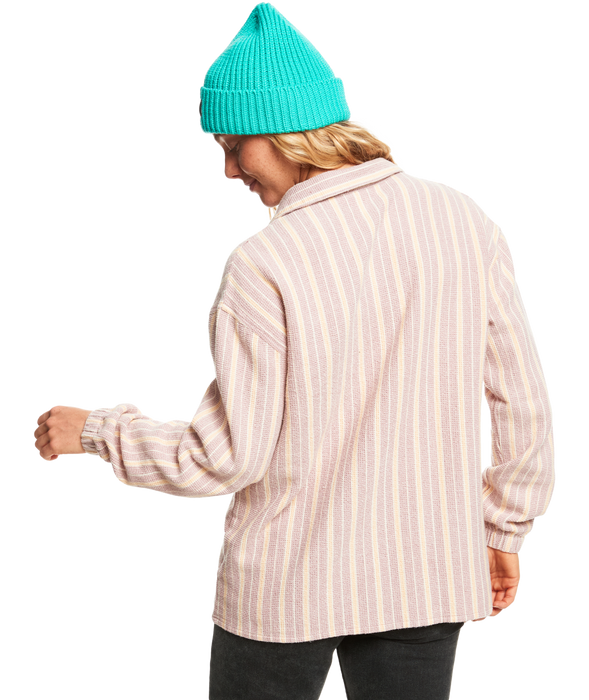 Quiksilver Sunset Strip L/S Shirt-Dusky Orchid