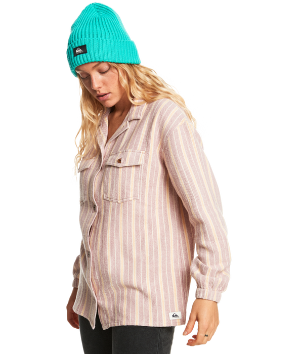 Quiksilver Sunset Strip L/S Shirt-Dusky Orchid