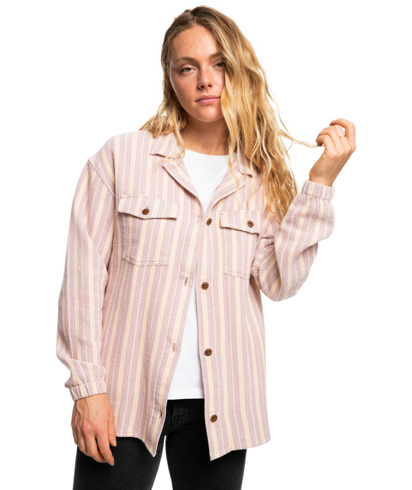 Quiksilver Sunset Strip L/S Shirt-Dusky Orchid