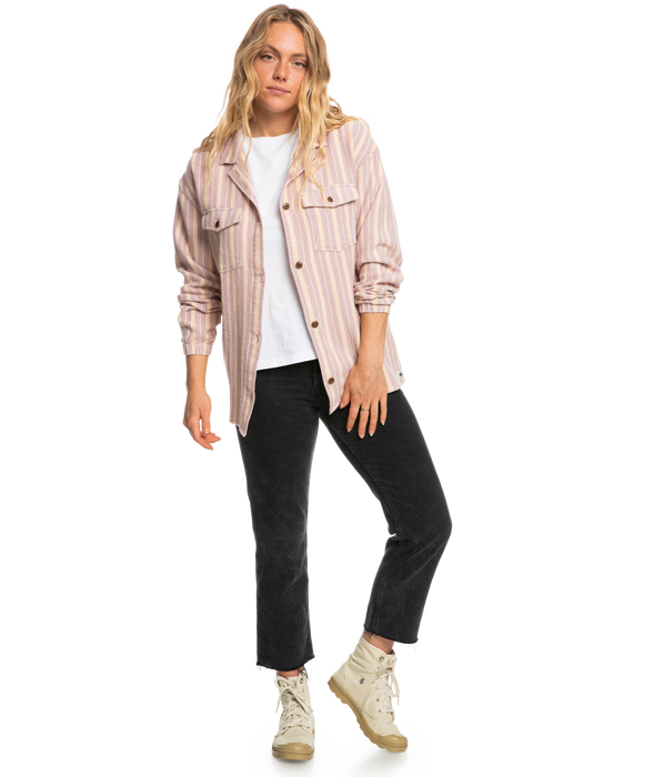 Quiksilver Sunset Strip L/S Shirt-Dusky Orchid
