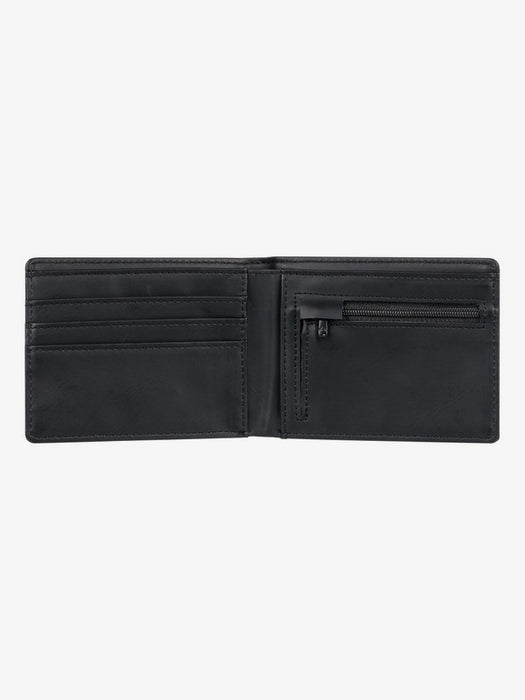Quiksilver Slim Vintage IV Wallet-Chocolate Brown