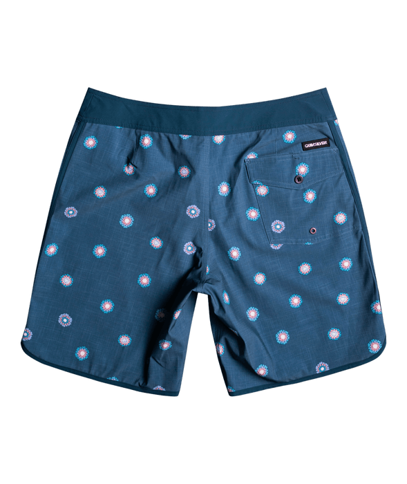 Quiksilver Surfsilk Scallop 19 Boardshorts-Insignia Blue