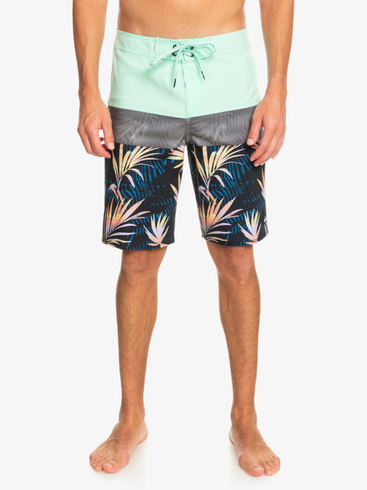 Quiksilver Surfsilk Panel 20 Boardshorts-Beach Glass