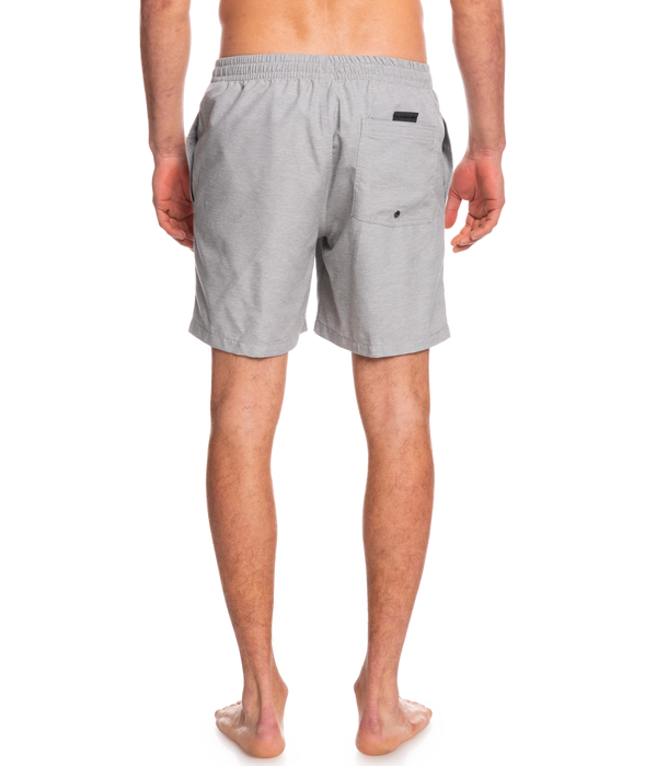 Quiksilver Everyday Heather Volley 17 Boardshorts-Sleet Heather