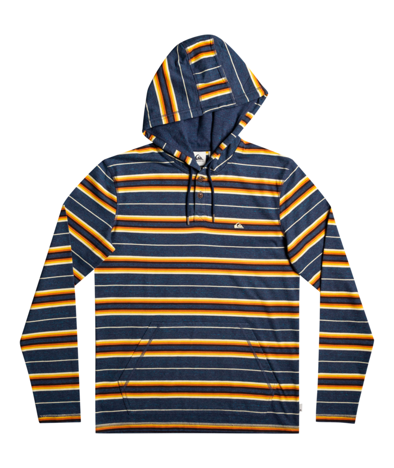 Quiksilver Last Chance Hooded L/S Tee-Insignia