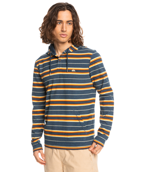Quiksilver Last Chance Hooded L/S Tee-Insignia