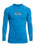 Quiksilver All Time L/S Rashguard-Snorkel Blue Heather