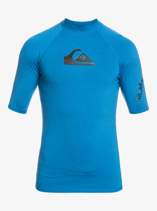 Quiksilver All Time Rashguard-Snorkel Blue Heather