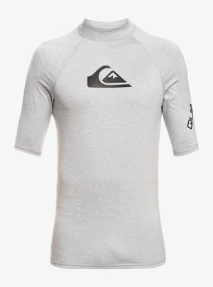 Quiksilver All Time Rashguard-Sleet Heather