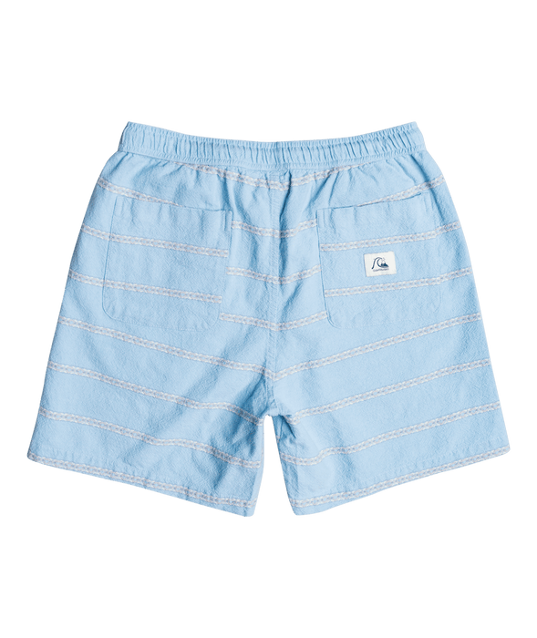 Quiksilver Taxer Jacquard Shorts-Airy Blue