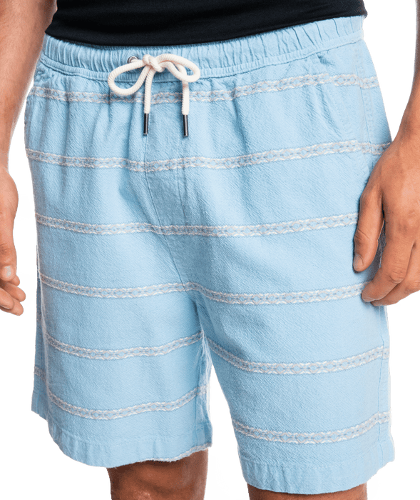 Quiksilver Taxer Jacquard Shorts-Airy Blue