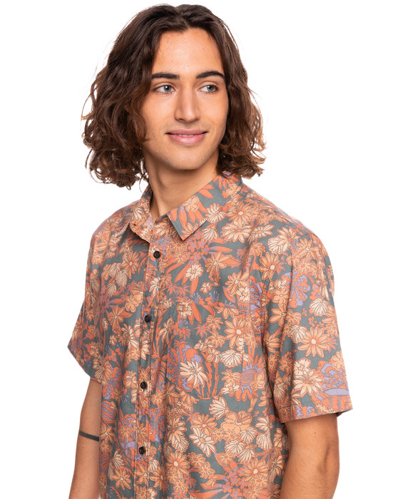 Quiksilver Morning Trip S/S Shirt-Urban Chic