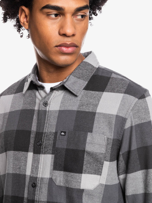 Quiksilver Motherfly L/S Shirt-Iron Gate
