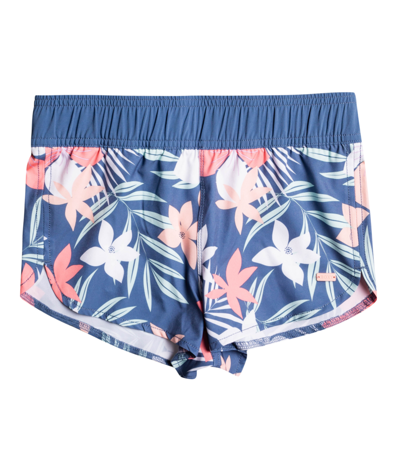Roxy Girly Shorty Boardshorts-Bijou Blue