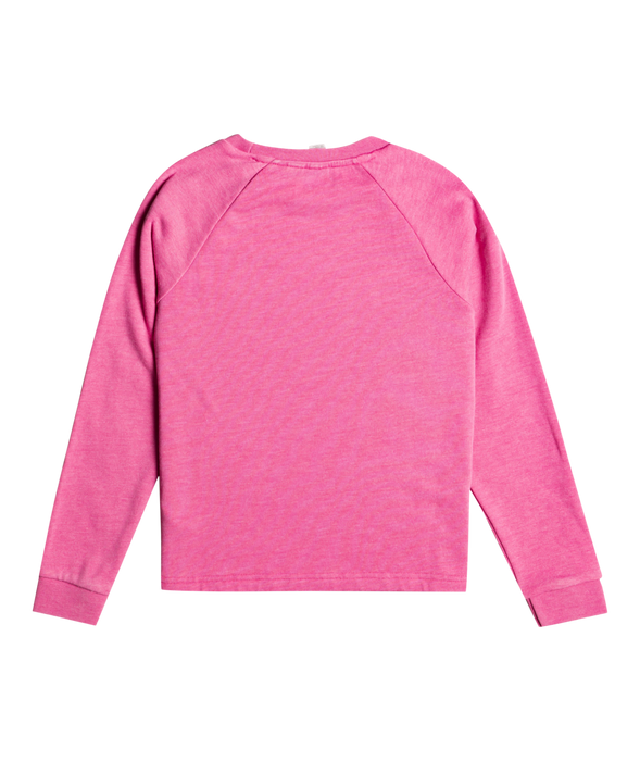 Roxy 90s Freedom B Sweatshirt-Pink Guava