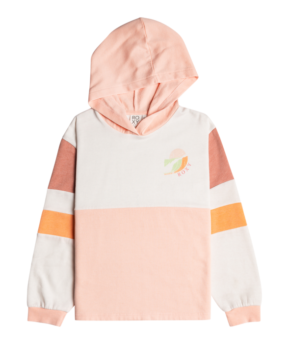Roxy Sunday Morning Call Sweatshirt-Tropical Peach