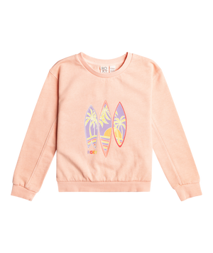 Roxy Oh Happy Day B Sweatshirt-Tropical Peach