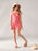 Roxy Glitter In The Air Romper-Sun Kissed Coral