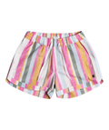 Roxy Una Mattina Stripe Shorts-Snow White