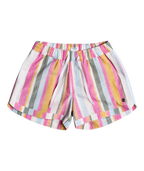 Roxy Una Mattina Stripe Shorts-Snow White