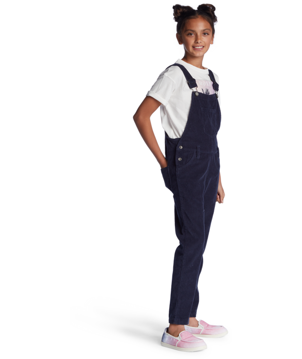 Roxy Are You With Me Overalls-Mood Indigo